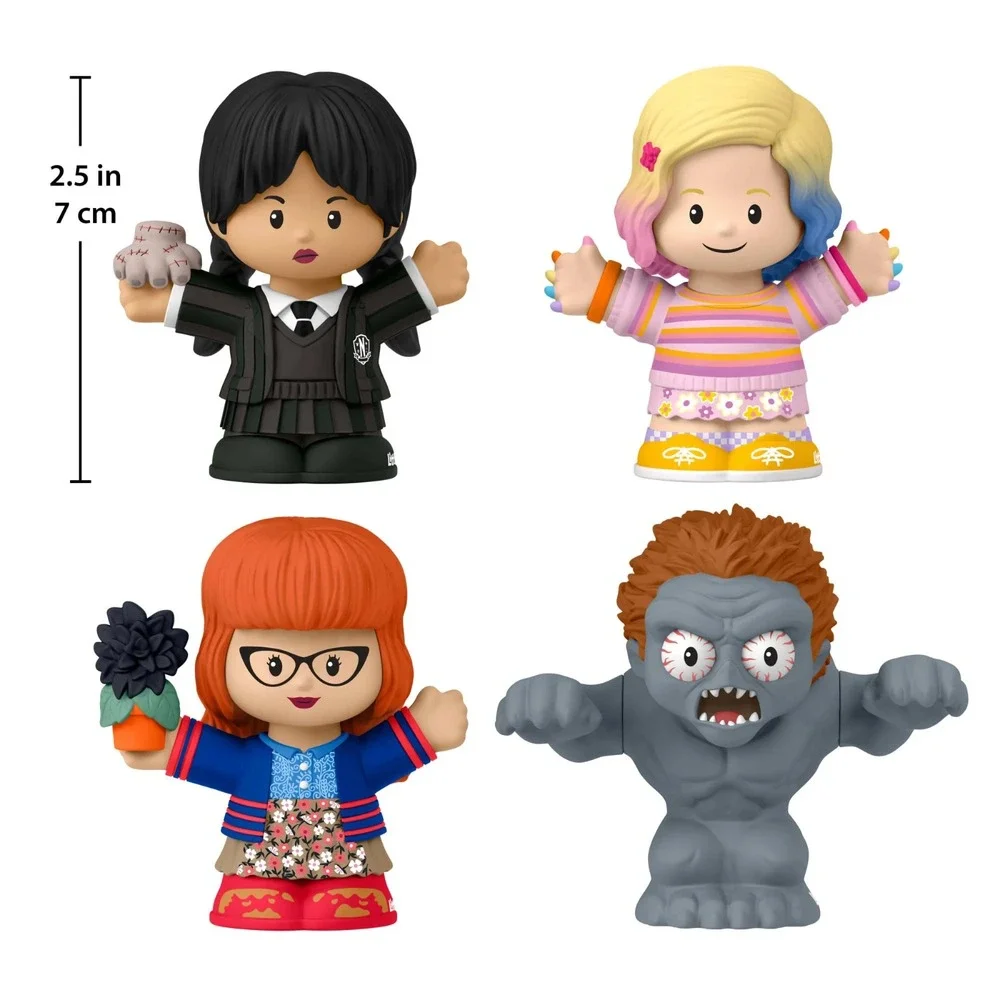 Fisher Price - Little People Collector Wednesday Special Edition Set - 4 Figures